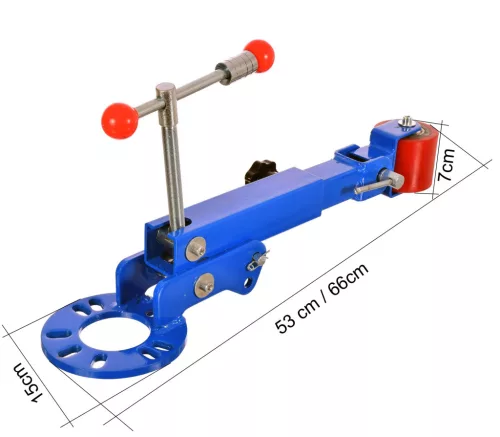 Fender SK2668 Sárvédő Rolka, állítható karral, 4/5 csavaros rögzítéssel