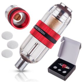   Aerográf vízleválasztó és levegőszűrő 1/8" csatlakozással, 4 betéttel