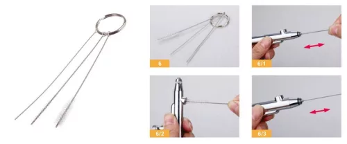 Airbrush Tisztító és Karbantartó Szett