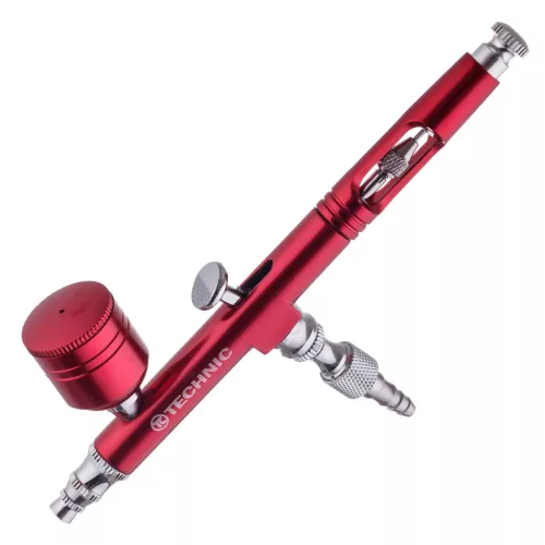 TC Technic AB-140 Red Kétfunkciós Aerográf, 0,3 mm