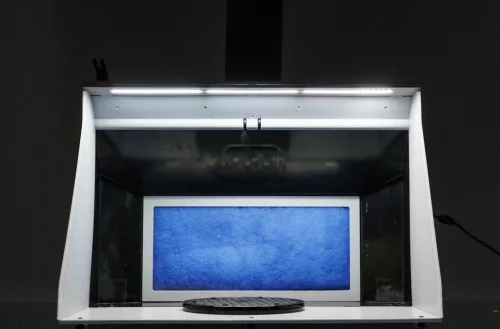 AH-311 Professzionális Festőkabin LED Világítással