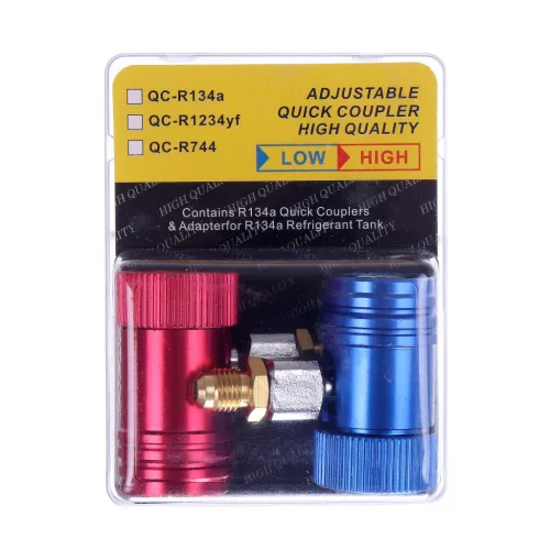 R1234YF autóklíma gyorscsatlakozó készlet (alacsony és magas nyomású)