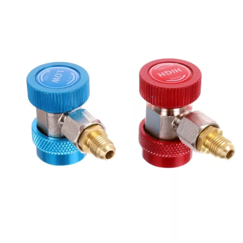 Professzionális R134a klímateszter és töltő készlet manométerrel