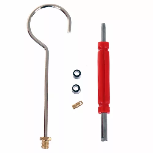 Professzionális R134a klímateszter és töltő készlet manométerrel