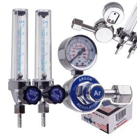   Kétrotaméteres Nyomáscsökkentő Argonhoz és CO2-höz, 2x25 l/perc