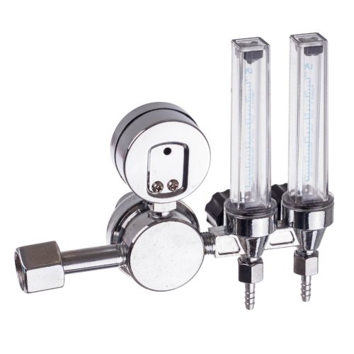 Kétrotaméteres Nyomáscsökkentő Argonhoz és CO2-höz, 2x25 l/perc