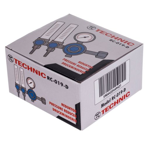 Kétrotaméteres Nyomáscsökkentő Argonhoz és CO2-höz, 2x25 l/perc