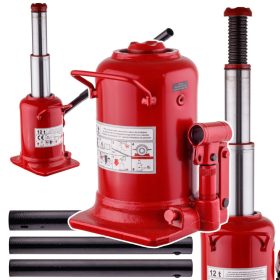   BIG RED Kétszintes Hidraulikus Oszlopemelő, 12T, 230-590 mm