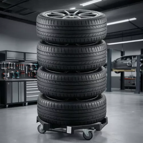 Kerékszállító kocsi és tároló platform 250 kg