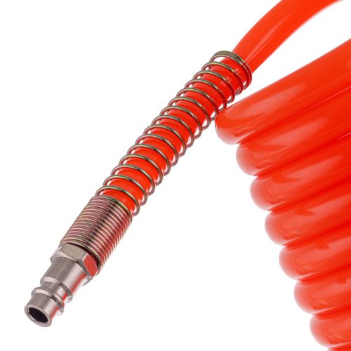 Pneumatikus Spiráltömlő 15m, 6,5x10mm, 10 bar Kompresszorhoz