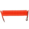 20m Pneumatikus Spiráltömlő 8x12mm PE 10 bar Gyorscsatlakozóval