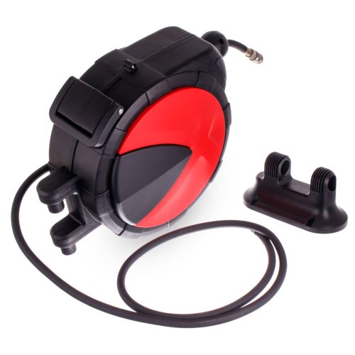 Automata pneumatikus tömlődob gumitömlővel, 15m, 9,5mm