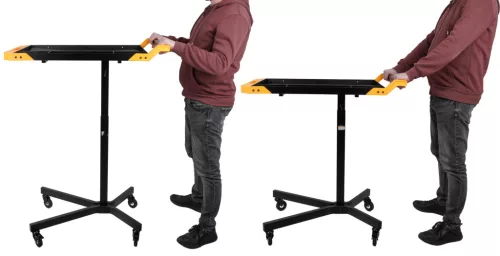 Állítható magasságú mobil műhelykocsi 30 kg teherbírással