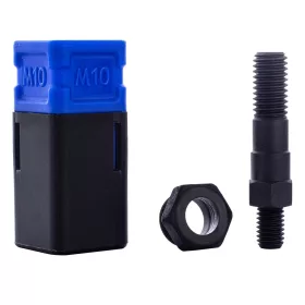   M10 Menetes Szár Szegecsanyához, M8x1.25 Rögzítéssel, Acél