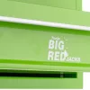 BIG RED Kompakt Fiókos Fém Szerszámtartó, Zöld, 26x14x17 cm