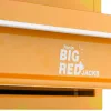 BIG RED Fém Szerszámtartó Ládá, Fiókos, Sárga (26x14x17 cm)
