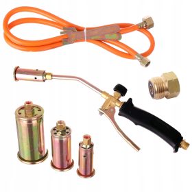   Professzionális Tetőfedő Gázégő Készlet, 97 kW, 3 Fúvókával