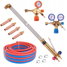   Professzionális Acélvágó Gázégő Készlet – 850 mm, 3-100 mm Vágástartomány