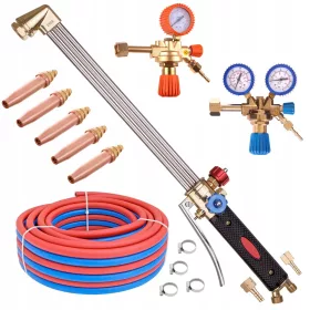   TC Technic Professzionális Lángvágó és Hevítő Készlet – 50 cm, 10m Tömlő