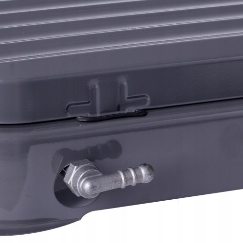 Hordozható 3 égős gázfőzőlap szélfogó fedéllel és bekötőszettel, 5.5 kW