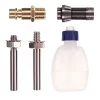 Pneumatikus Mini Sarokcsiszoló Készlet Kofferben, 6mm / 3mm