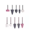 Pneumatikus Mini Sarokcsiszoló Készlet Kofferben, 6mm / 3mm