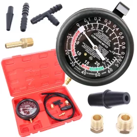  TC Technic LT-A1008 Üzemanyag Nyomás- és Vákuummérő Készlet 0-10 bar