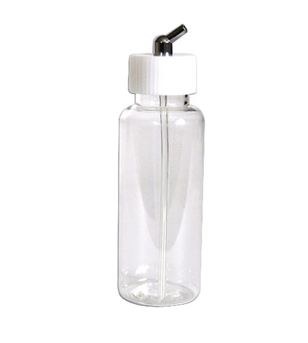 Nagy kapacitású 80 ml-es festéktartály airbrush festékszórókhoz, 45° szögű csatlakozással – Technic HS-P8
