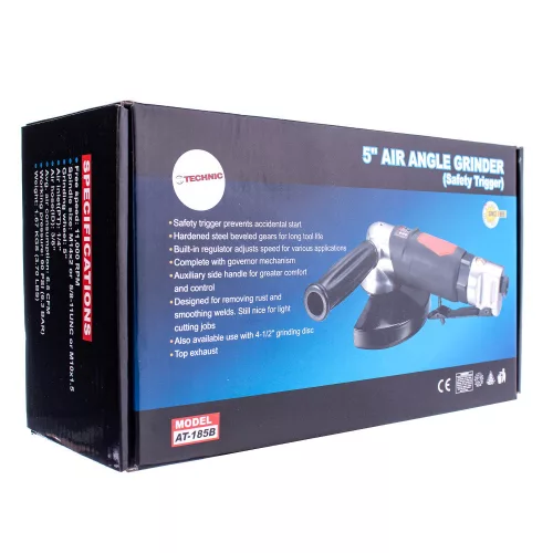 Technic AT-185B Professzionális Pneumatikus Sarokcsiszoló 125 mm