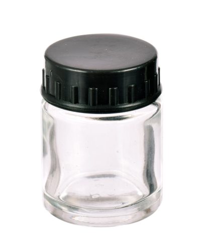 22 ml-es Üveg Festéktartály Airbrush Festékek Tárolására - Fengda BD-01