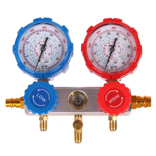 TC Technic LT-A1039 Autóklíma Töltő Készlet R134/R12/R22, 90cm tömlővel