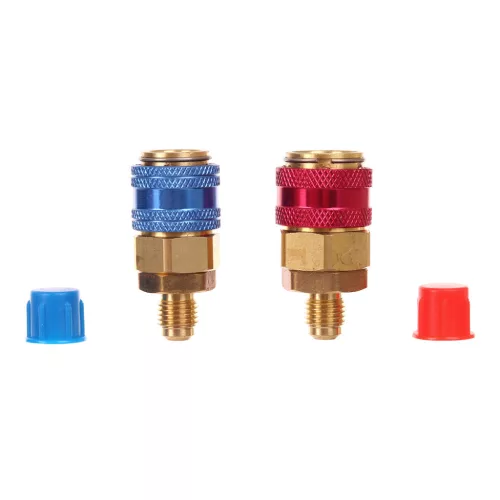 TC Technic LT-A1039 Autóklíma Töltő Készlet R134/R12/R22, 90cm tömlővel