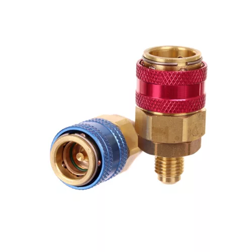 TC Technic LT-A1039 Autóklíma Töltő Készlet R134/R12/R22, 90cm tömlővel