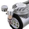 Technic AS26 Membrános Vákuumszivattyú - 50 dB Zajszint, 68 l/perc Teljesítmény, 125W, 1450/perc Fordulatszám