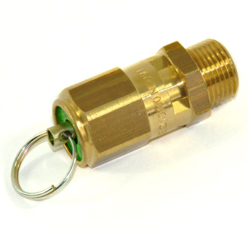 Air Tek Biztonsági Szelep Kompresszorhoz 3/8" Menetes Csatlakozással, 10 Bar Nyomáskorlát