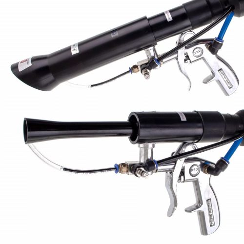 Kompresszoros Kárpit Tisztító Pisztoly 3M Porszívócsővel