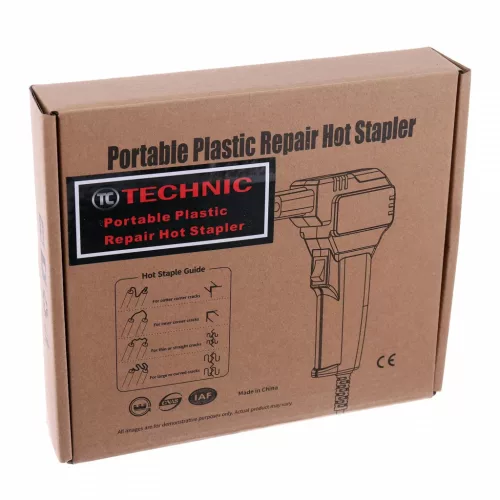 TC Technic Műanyag Hegesztő Készlet, 60W, 200 kapoccsal