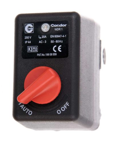 Nyomáskapcsoló kompresszorokhoz, 6-8 bar, 230V, 4x1/4" Condor MDR 1/11
