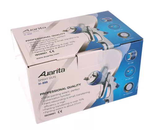 Auarita H-889 HVLP II. Festékszóró pisztoly 2,0 mm, 600 ml