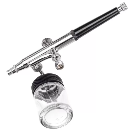 Professzionális Airbrush Szett 3 Fúvókával és Gyorscsatlakozóval
