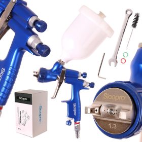 SicoPro HVLP Festékszóró Pisztoly 1.3 mm, 600 ml