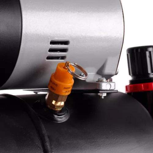 TC Technic 666B2 Airbrush Kompresszor, 3 literes tartállyal