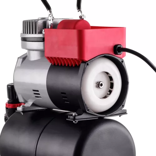 TC Technic 666B2 Airbrush Kompresszor, 3 literes tartállyal