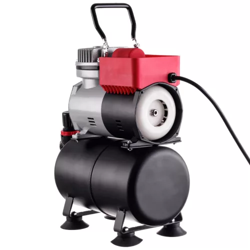 TC Technic 666B2 Airbrush Kompresszor, 3 literes tartállyal