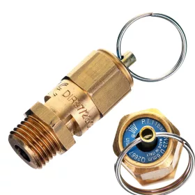 Air Tek Kompresszor Biztonsági Szelep, 1/4", 11 bar