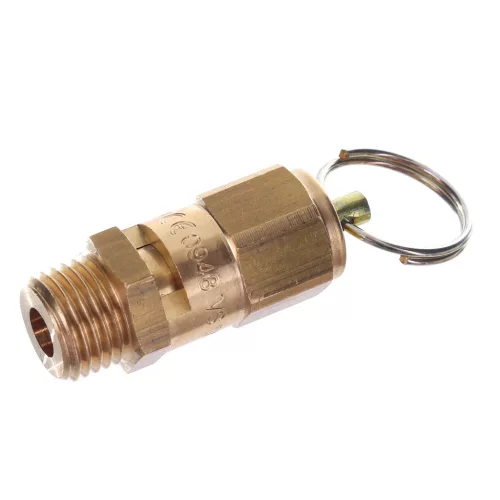 Air Tek Biztonsági Szelep Kompresszorhoz, 1/4", 12 bár, Sárgaréz