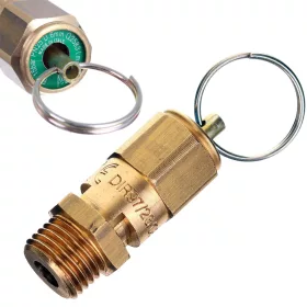 Air Tek Biztonsági szelep kompresszorhoz 1/4" 15 bar