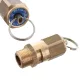 Sárgaréz Biztonsági Szelep Kompresszorhoz 3/8" 11 bar