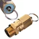 Air Tek Kompresszor Biztonsági Szelep, 3/8" 15 bar