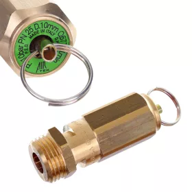 Air Tek Biztonsági szelep kompresszorhoz, 1/2", 10 Bar